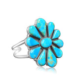 Genuine Turquoise Statement Cuff