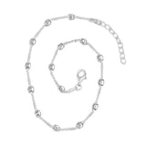 SS Dice Cube Anklet