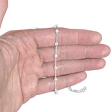 SS Dice Cube Anklet