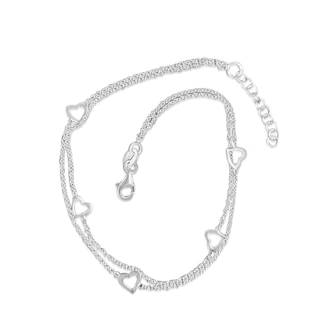 Double the Love Anklet