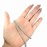 5.5mm Sterling Silver Rolo Chain