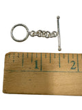 Sterling Silver Smooth 14mm Toggle