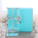 Virgen Guadalupe Cross Dangles