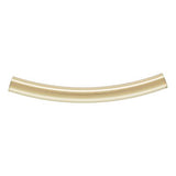 14kt Gold-Filled Curved Tube 2x20mm