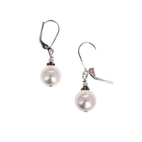 Genuine Pearl Drop Earrings