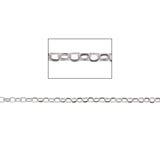 Diamond Cut 2mm Rolo Chain