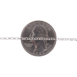 Diamond Cut 2mm Rolo Chain