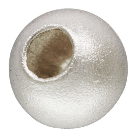 3mm Round Matte/Sandblast Beads