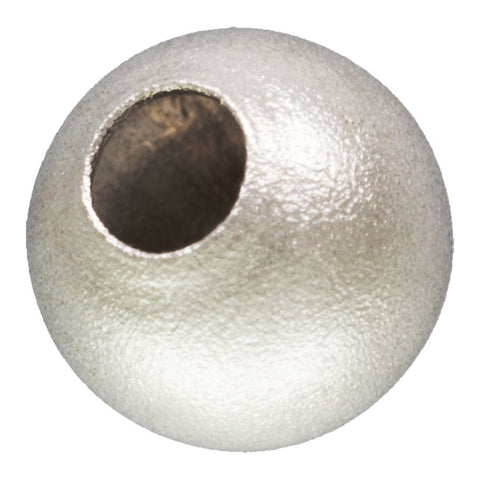 4mm Round Matte/Sandblast Beads