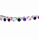 Colorful CZ Tennis Bracelet