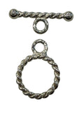 Sterling Silver 12mm Toggle