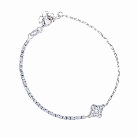 Lucky Girl CZ Bracelet