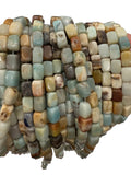 Amazonite Cube Beads