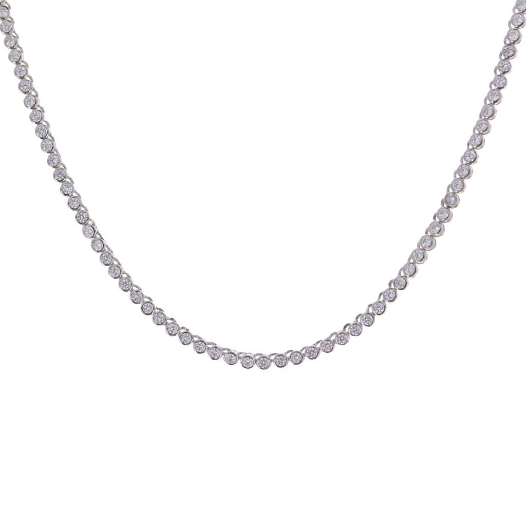 CZ Tennis Necklace