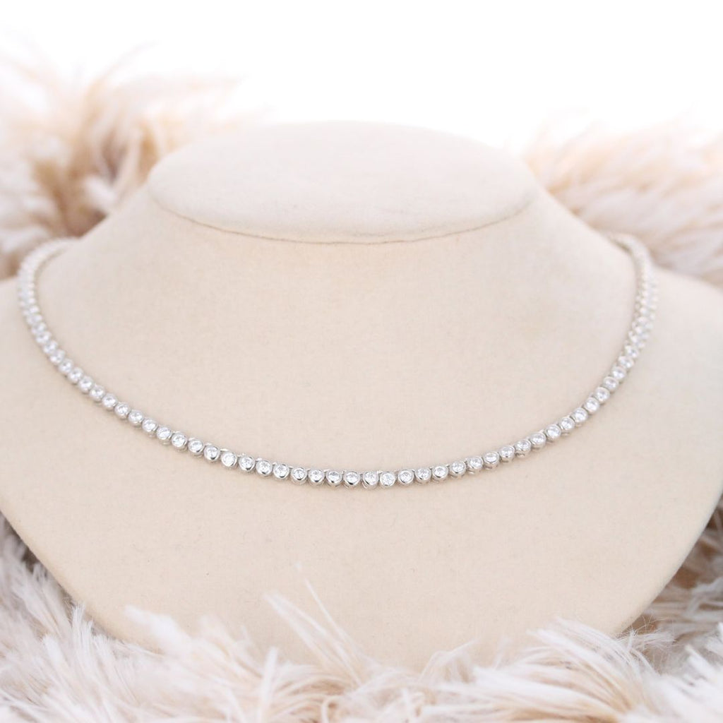 CZ Tennis Necklace