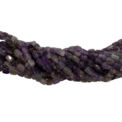 Amethyst Cube Beads