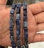 Sodalite Cube Beads