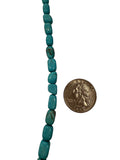 Howlite Turquoise Cube Beads