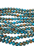 10mm Round Pumpkin Spice Beads