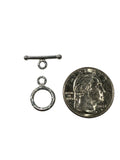 Smooth Sterling Silver Toggle 12mm
