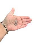 Sterling Silver Fancy detail Toggle 18mm