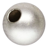 2mm Round Matte/Sandblast Beads