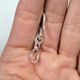 Modern Silver S Hook