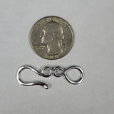 Modern Silver S Hook