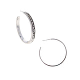 Everyday Beaded Hoops