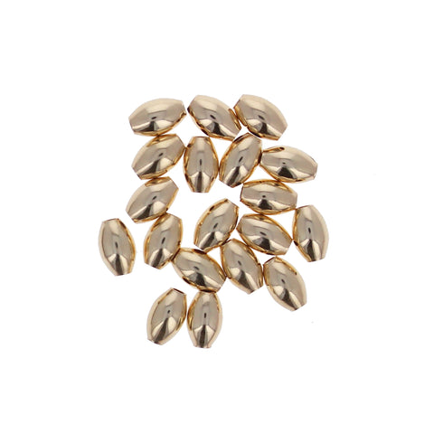 4mm Gold Filled Extra Large 2mm Hole Beads – Mayas Gems