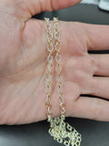 Two Tone GF & SS Cable Chain