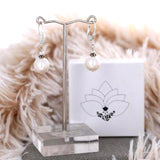 Genuine Pearl Drop Earrings