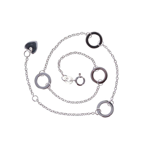 Circle Link Lock Anklet