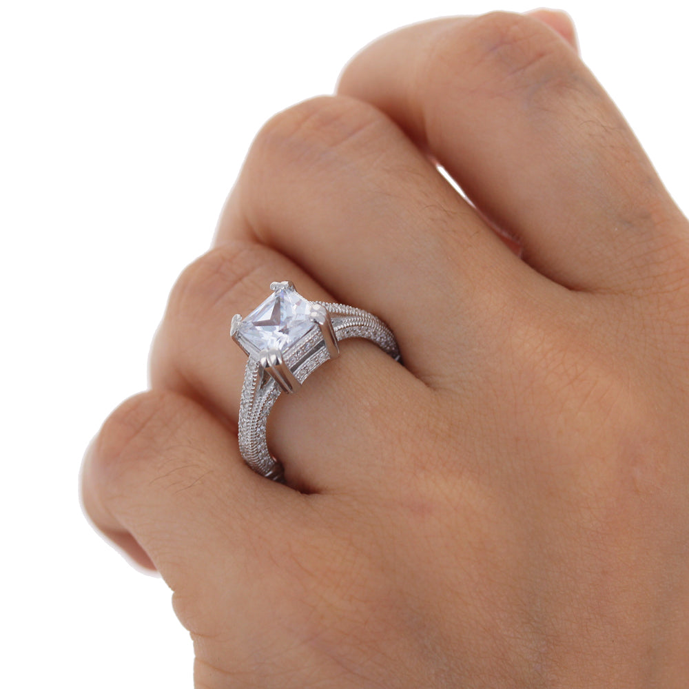 Ornate Engagement Ring