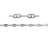 SS Diamond Cut Mariner Chain