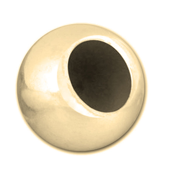 14kt Gold Filled 5mm Large Hole Bead