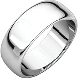 7mm Half Round Band