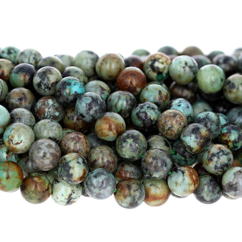 8mm African Turquoise Beads