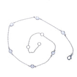 Diamond by the Yard Anklet
