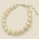 Classic Pearl and Sterling Silver Bracelet