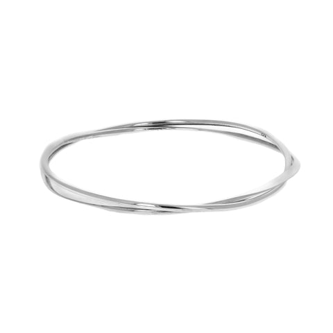 Sterling Double Wire Bangle