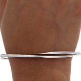 Sterling Double Wire Bangle