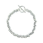 Sterling Silver Rondell Bracelet