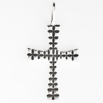 Antiqued Cross Charm