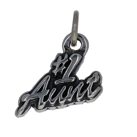 Sterling Silver #1 Aunt Charm