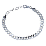 Ladies Curb Link Bracelet