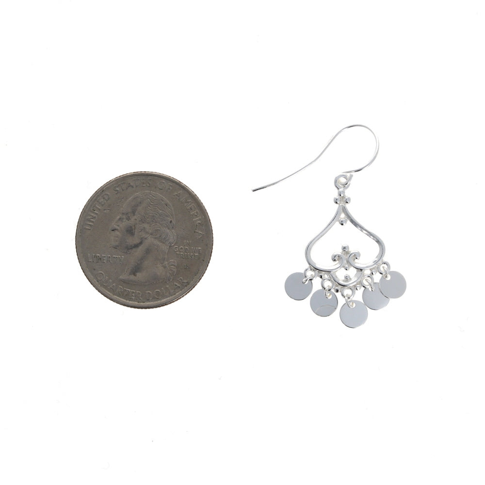 Sterling Silver Gypsy Mini Chandelier Earrings