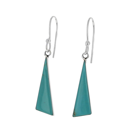 Trapezoid Turquoise Drops
