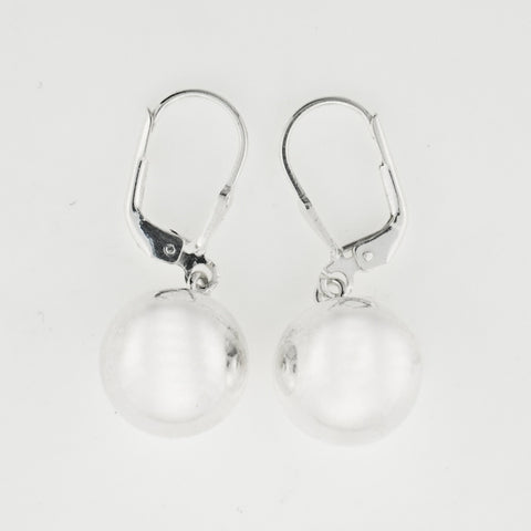 12mm Dangle Ball Earrings