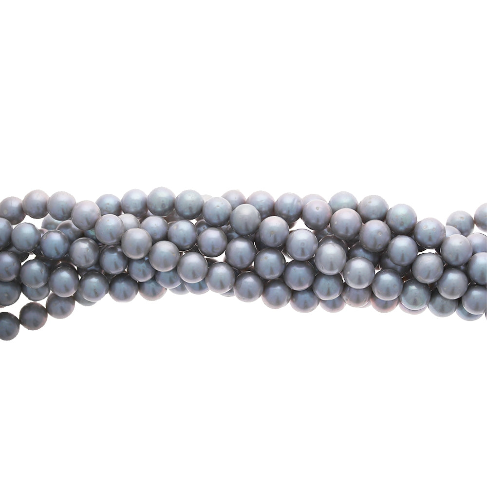 10mm Silver Grey Fresh Water Pearls